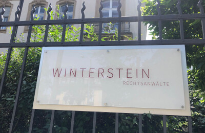 Rechtsanwalts-Schild