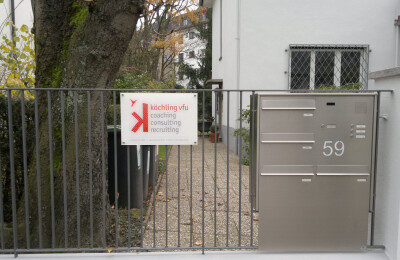 Acrylglas Schild