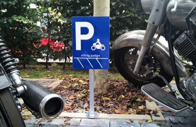 Parkplatzschilder