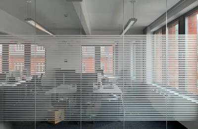 Streifen Sichtschutzfolie