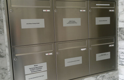 Briefkastenbeschilderung