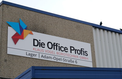 Aussenbeschriftung Bürogebäude