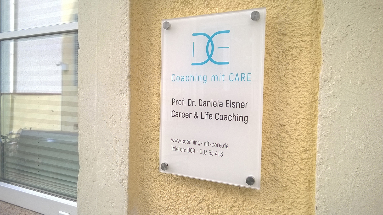 Praxisschild
